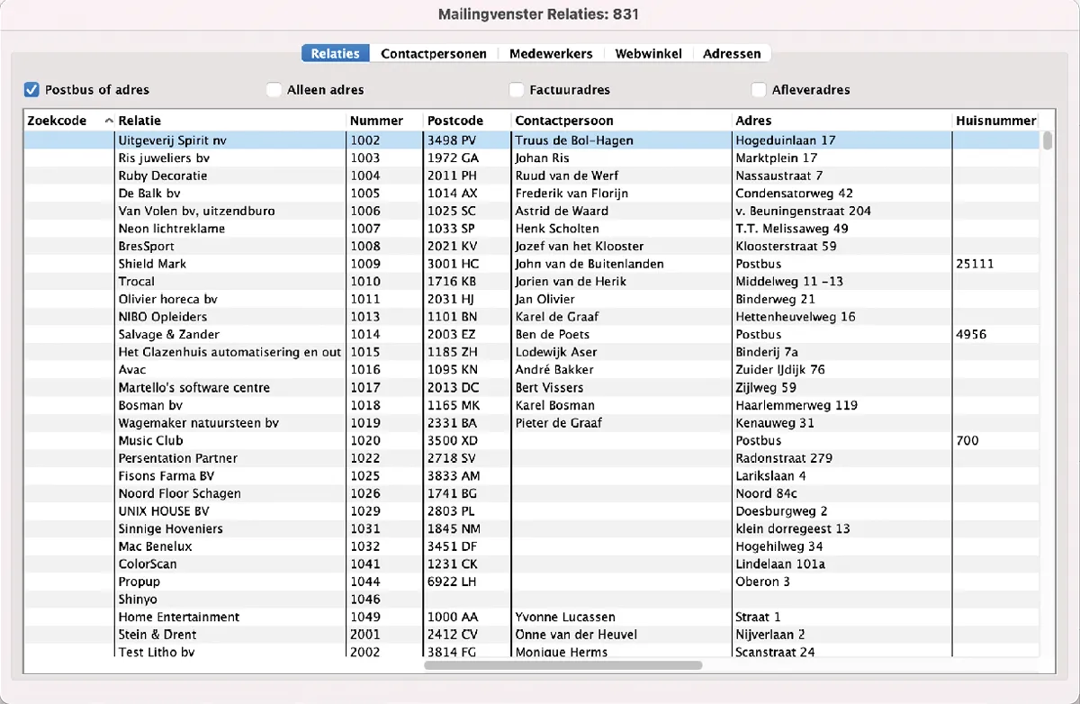 Mailcampagnes in MultiPress