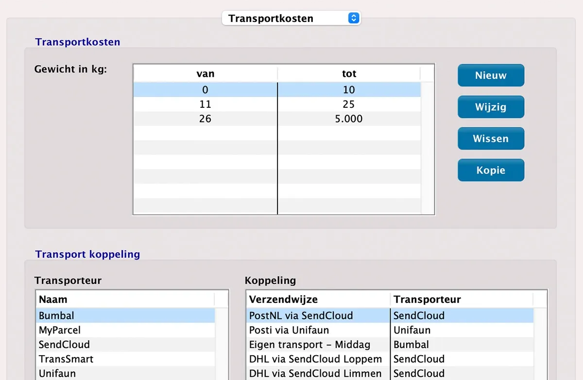 Bumbal integratie