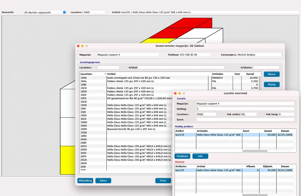 Magazijnbeheer (WMS) in MultiPress