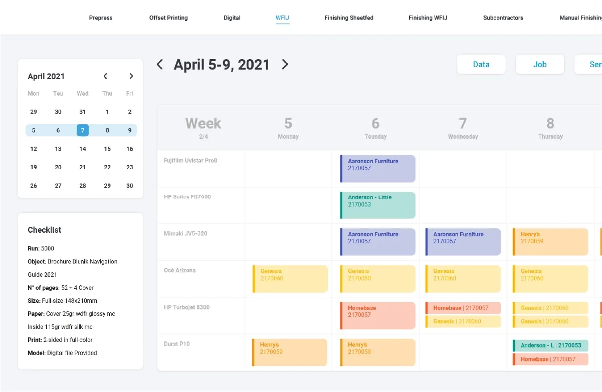 Productie & Expeditieplanning