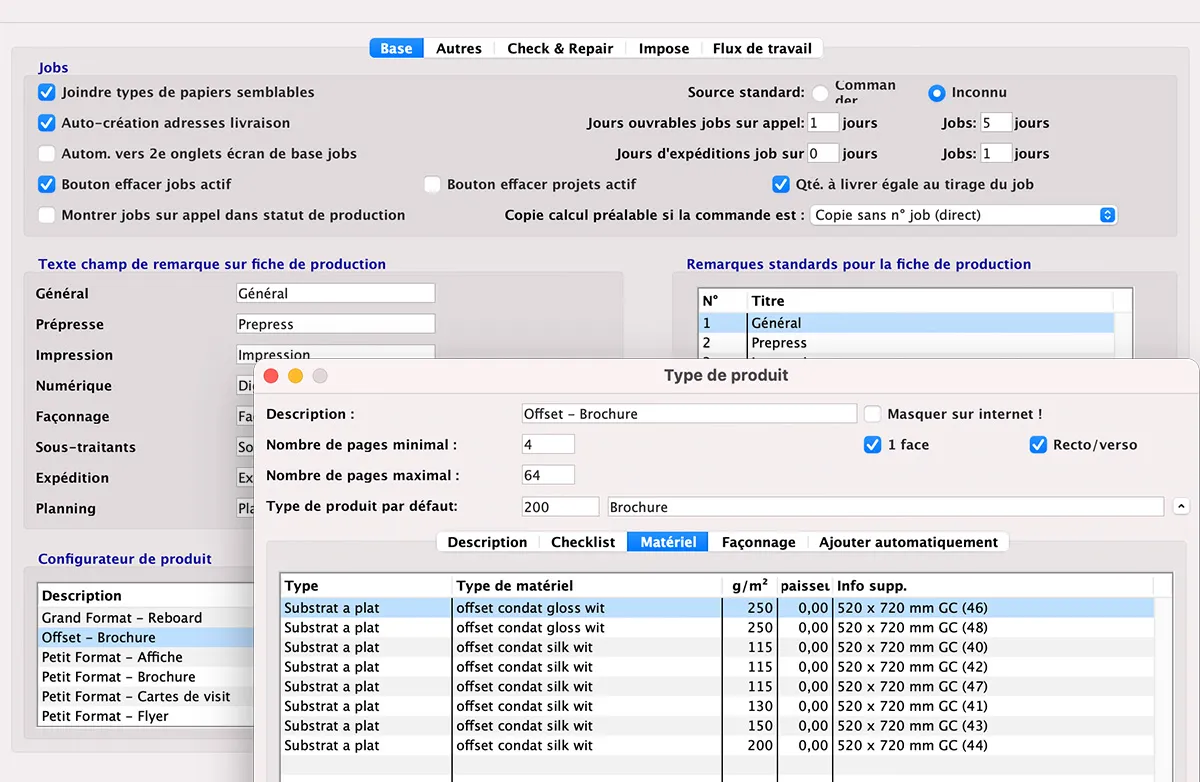 Configurateur de produits in MultiPress