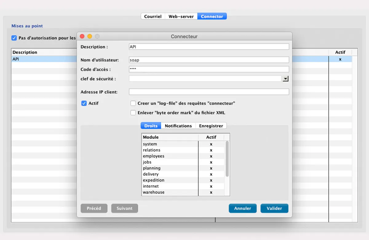 Intégration de l'API MultiPress dans MultiPress